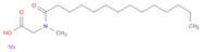 Glycine, N-methyl-N-(1-oxotetradecyl)-, sodium salt