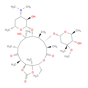 Erythromycin, cyclic 11,12-carbonate