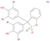 Phenol,4,4'-(2,2-dioxido-3H-1,2-benzoxathiol-3-ylidene)bis[2,6-dibromo-,monosodium salt