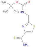 TERT-BUTYL N-[(4-CARBAMOTHIOYL-1,3-THIAZOL-2-YL)METHYL]CARBAMATE