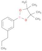 4,4,5,5-tetramethyl-2-(3-propylphenyl)-1,3,2-dioxaborolane