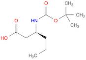 (S)-3-((TERT-BUTOXYCARBONYL)AMINO)HEXANOIC ACID
