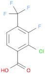 2-CHLORO-3-FLUORO-4-(TRIFLUOROMETHYL)BENZOIC ACID