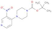 1-Piperazinecarboxylic acid, 4-(3-nitro-4-pyridinyl)-, 1,1-dimethylethylester