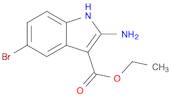 ethyl 2-amino-5-bromo-1H-indole-3-carboxylate