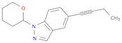 5-(But-1-yn-1-yl)-1-(tetrahydro-2H-pyran-2-yl)-1H-indazole