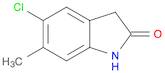 5-chloro-6-methyl-2,3-dihydro-1H-indol-2-one