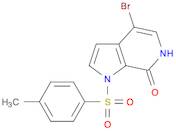 4-Bromo-1-tosyl-1H-pyrrolo[2,3-c]pyridin-7(6H)-one