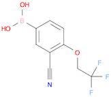 Boronic acid, [3-cyano-4-(2,2,2-trifluoroethoxy)phenyl]-