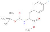 METHYL 2-([(TERT-BUTOXY)CARBONYL]AMINO)-3-(4-FLUOROPHENYL)PROPANOATE