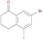 1(2H)-Naphthalenone, 7-bromo-5-fluoro-3,4-dihydro-