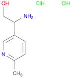 2-AMINO-2-(6-METHYLPYRIDIN-3-YL)ETHAN-1-OL DIHYDROCHLORIDE