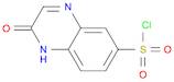 2-oxo-1,2-dihydroquinoxaline-6-sulfonyl chloride