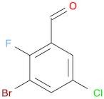 3-Bromo-5-chloro-2-fluorobenzaldehyde