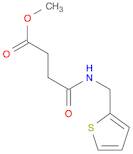 methyl 4-oxo-4-((thiophen-2-ylmethyl)amino)butanoate