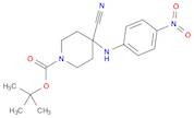 tert-butyl 4-cyano-4-((4-nitrophenyl)amino)piperidine-1-carboxylate