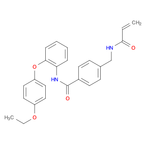 N-[2-(4-ETHOXYPHENOXY)PHENYL]-4-[(PROP-2-ENOYLAMINO)METHYL]BENZAMIDE