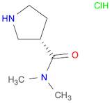 (3S)-N,N-dimethyl-3-pyrrolidinecarboxamide hydrochloride
