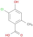 5-chloro-4-hydroxy-2-methylbenzoic acid
