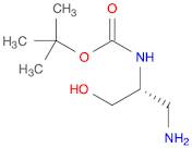 tert-butyl N-[(2R)-1-amino-3-hydroxypropan-2-yl]carbamate