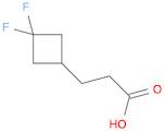 3-(3,3-difluorocyclobutyl)propanoic acid