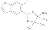 2-(6-Fluoro-1-benzofuran-5-yl)-4,4,5,5-tetramethyl-1,3,2-dioxaborolane