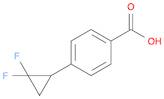 4-(2,2-difluorocyclopropyl)benzoic acid