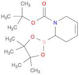 tert-butyl 2-(tetramethyl-1,3,2-dioxaborolan-2-yl)-1,2,3,6-tetrahydropyridine-1-carboxylate