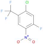 1-CHLORO-5-FLUORO-4-NITRO-2-(TRIFLUOROMETHYL)BENZENE