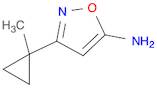 3-(1-METHYLCYCLOPROPYL)-1,2-OXAZOL-5-AMINE