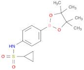 Cyclopropanesulfonamide,N-[4-(4,4,5,5-tetramethyl-1,3,2-dioxaborolan-2-yl)phenyl]-