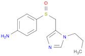 4-(((1-propyl-1H-imidazol-5-yl)methyl)sulfinyl)aniline