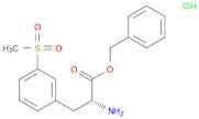 (R)-Benzyl 2-amino-3-(3-(methylsulfonyl)phenyl)propanoate hydrochloride