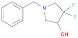 1-BENZYL-4,4-DIFLUOROPYRROLIDIN-3-OL