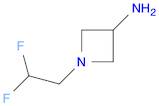 1-(2,2-Difluoroethyl)azetidin-3-amine