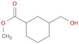 Cyclohexanecarboxylic acid, 3-(hydroxymethyl)-, methyl ester