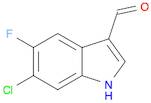 6-chloro-5-fluoro-1H-indole-3-carbaldehyde