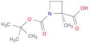 (2S)-1-[(tert-butoxy)carbonyl]-2-methylazetidine-2-carboxylicacid