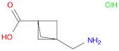 3-(aminomethyl)bicyclo[1.1.1]pentane-1-carboxylic acid hydrochloride