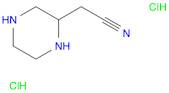 2-(piperazin-2-yl)acetonitrile dihydrochloride