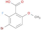 3-bromo-2-fluoro-6-methoxybenzoic acid