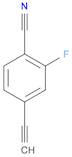 4-ethynyl-2-fluorobenzonitrile