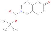 tert-butyl 6-oxo-decahydroisoquinoline-2-carboxylate