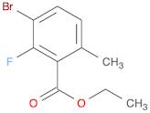 ethyl 3-bromo-2-fluoro-6-methylbenzoate