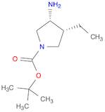 TERT-BUTYL (3R,4R)-3-AMINO-4-ETHYL-1-PYRROLIDINECARBOXYLATE