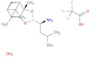 (αS)-(1R,2R,3S,5R)-Pinanediol-1-amino-3-methylbutane-1-boronate Trifluoroacetic Acid Salt