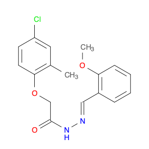(4-Chloro-2-methylphenoxy)-[(2-methoxyphenyl)methylene]hydrazideAceticAcid