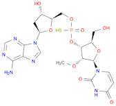 2’-O-Methyl-P-thiouridylyl-(3’→5’)-2’-deoxyadenosine