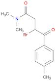 N,N-Dimethyl3-Bromo-4-(4-methylphenyl)-4-oxobutanamide