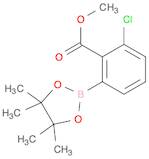 3-Chloro-2-Methoxycarbonylphenylboronic Acid, Pinacol Ester